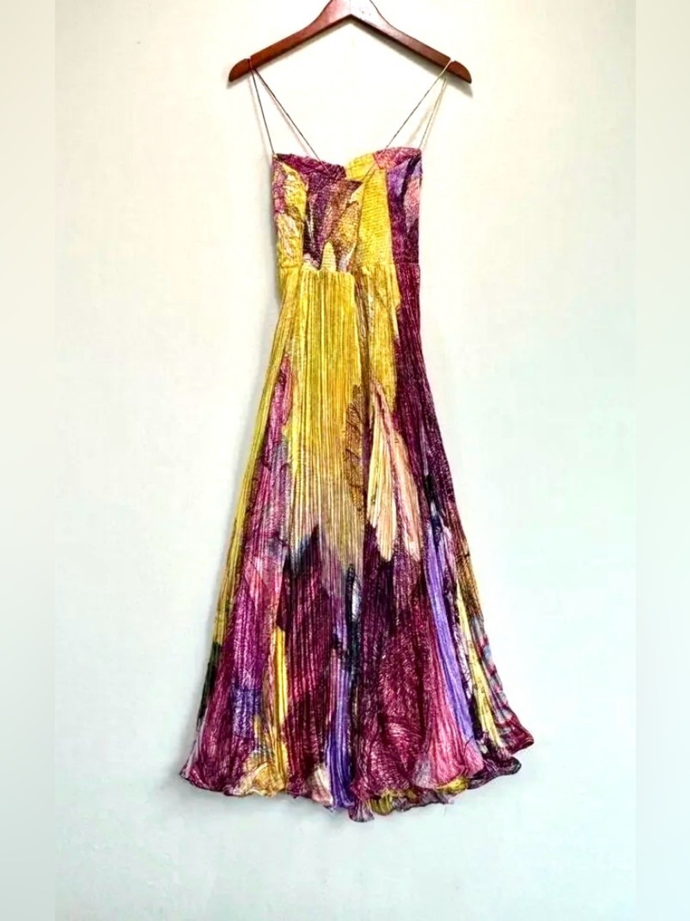 Saaksha & Kinni Kiara Dress vibrant special occasion dress size medium. - Picture 10 of 11